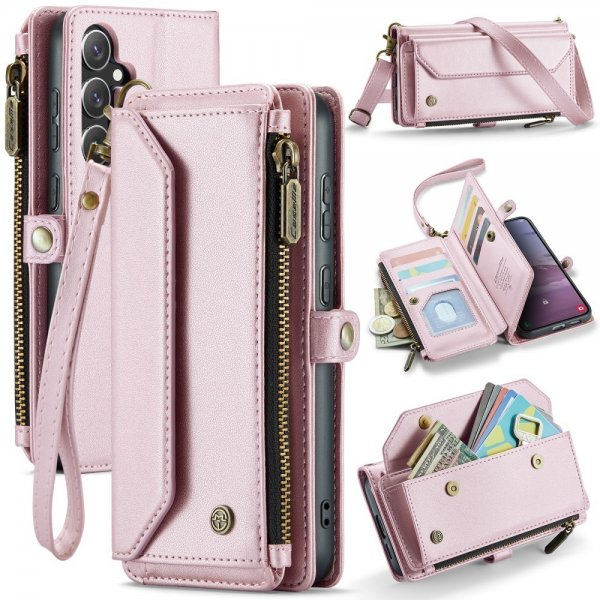 CaseMe Samsung Galaxy S24 FE Fodral C36 Series Rosa