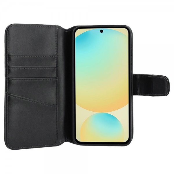 Nordic Covers Samsung Galaxy S24 FE Fodral Essential Leather Raven Black