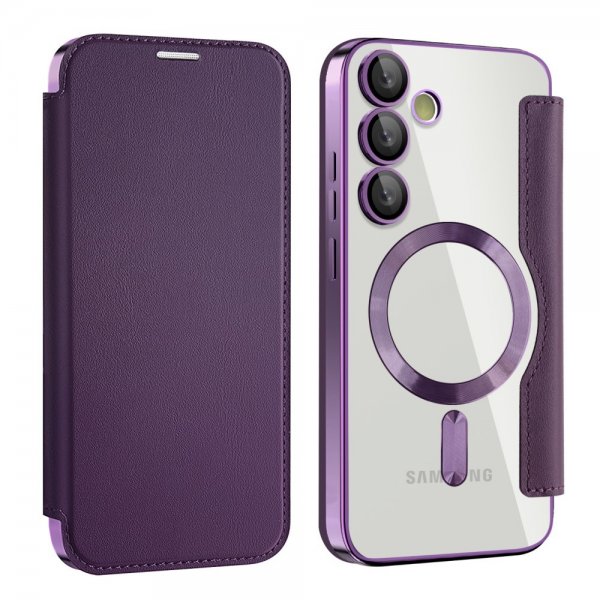 Samsung Galaxy S24 FE Fodral MagSafe Lila