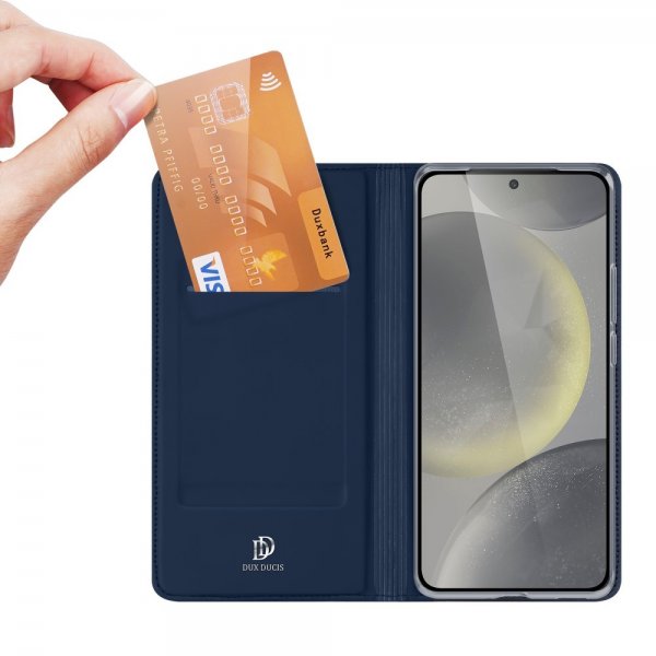 Dux Ducis Samsung Galaxy S24 FE Fodral Skin Pro Series Blå
