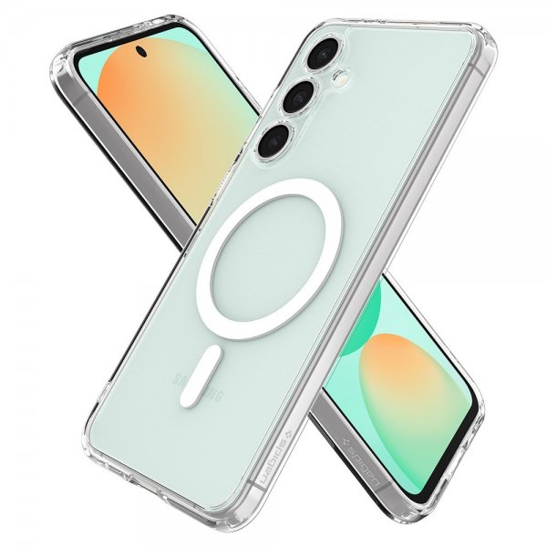 Spigen Samsung Galaxy S24 FE Skal Ultra Hybrid MagFit Vit