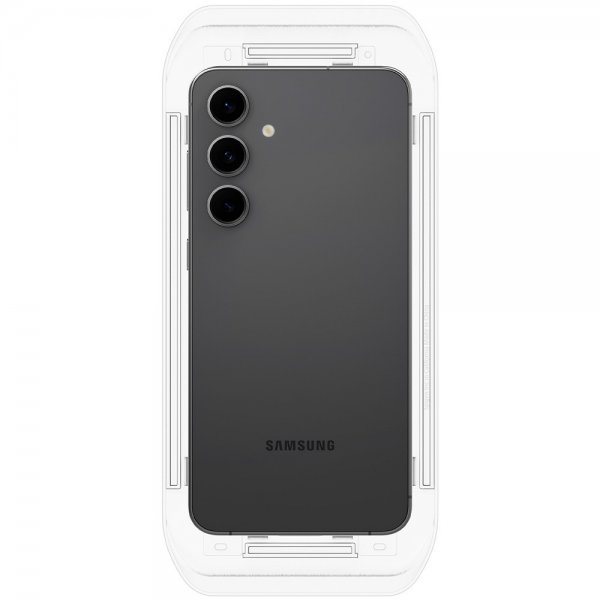 Spigen Samsung Galaxy S24 FE Skärmskydd GLAS.tR EZ Fit 2-pack