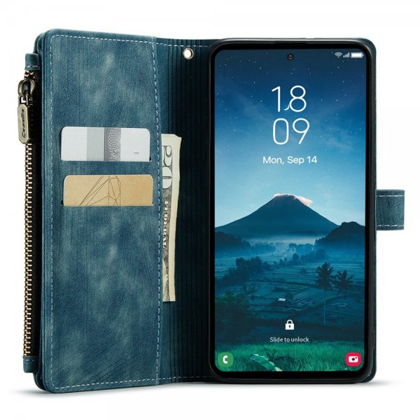 CaseMe Samsung Galaxy S24 Fodral C30 Series Blå