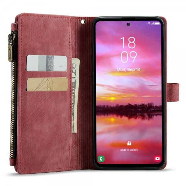 CaseMe Samsung Galaxy S24 Fodral C30 Series Röd