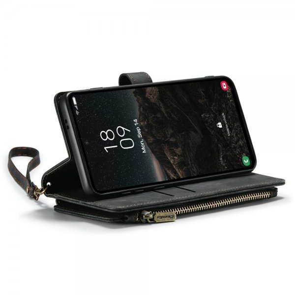 CaseMe Samsung Galaxy S24 Fodral C30 Series Svart