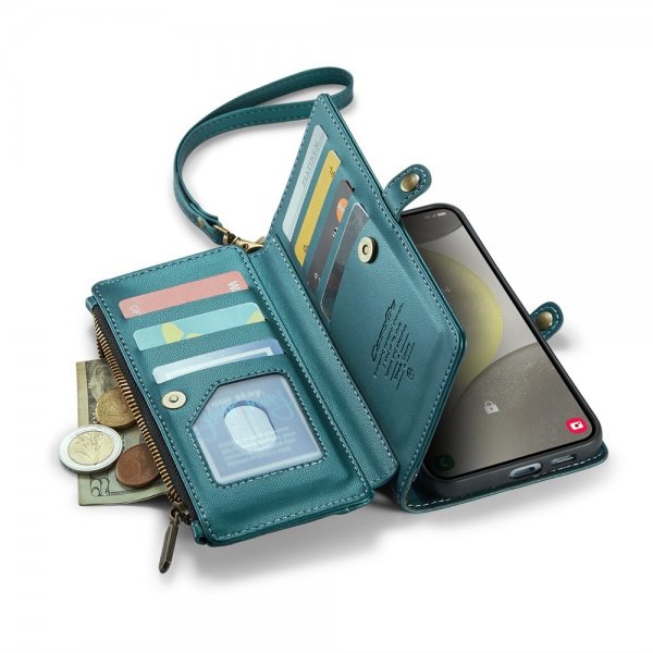 CaseMe Samsung Galaxy S24 Fodral C36 Series Grön