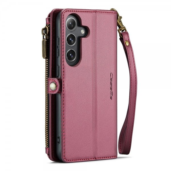 CaseMe Samsung Galaxy S24 Fodral C36 Series Röd