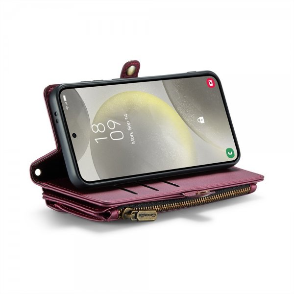 CaseMe Samsung Galaxy S24 Fodral C36 Series Röd