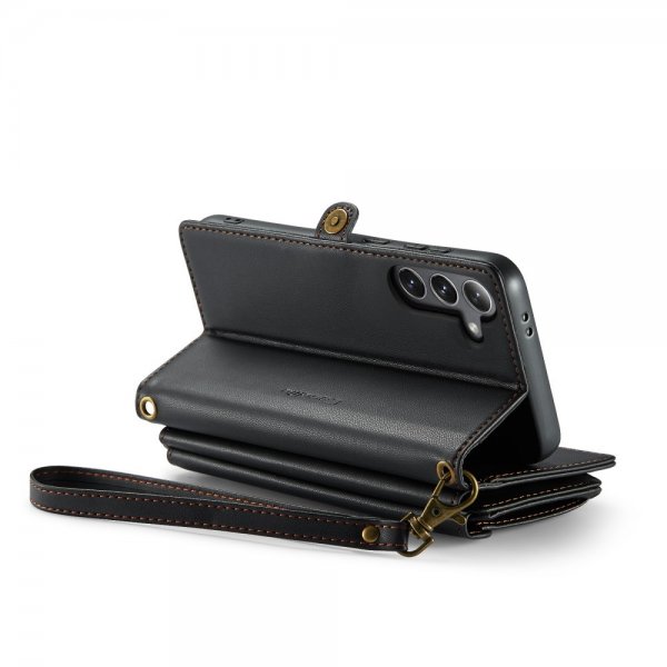 CaseMe Samsung Galaxy S24 Fodral C36 Series Svart