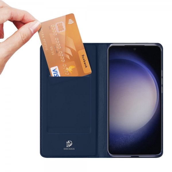 Dux Ducis Samsung Galaxy S24 Fodral Skin Pro Series Blå