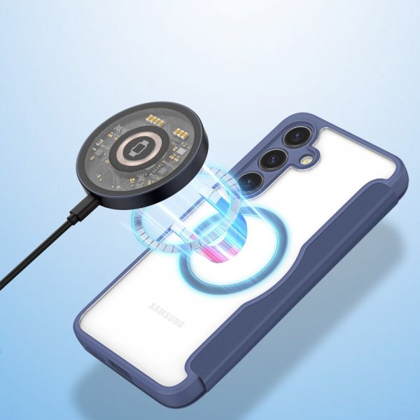 Dux Ducis Samsung Galaxy S24 Fodral Skin X Pro Series MagSafe Blå