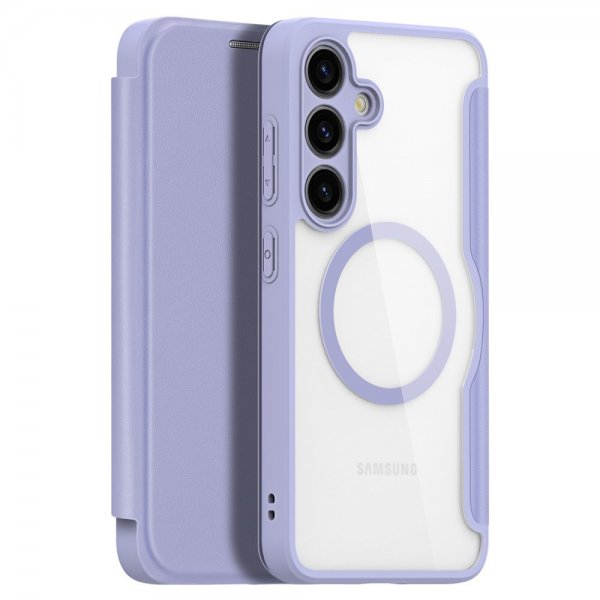 Dux Ducis Samsung Galaxy S24 Fodral Skin X Pro Series MagSafe Lila
