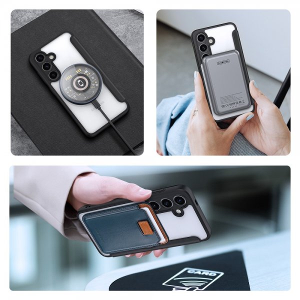 Dux Ducis Samsung Galaxy S24 Fodral Skin X Pro Series MagSafe Svart