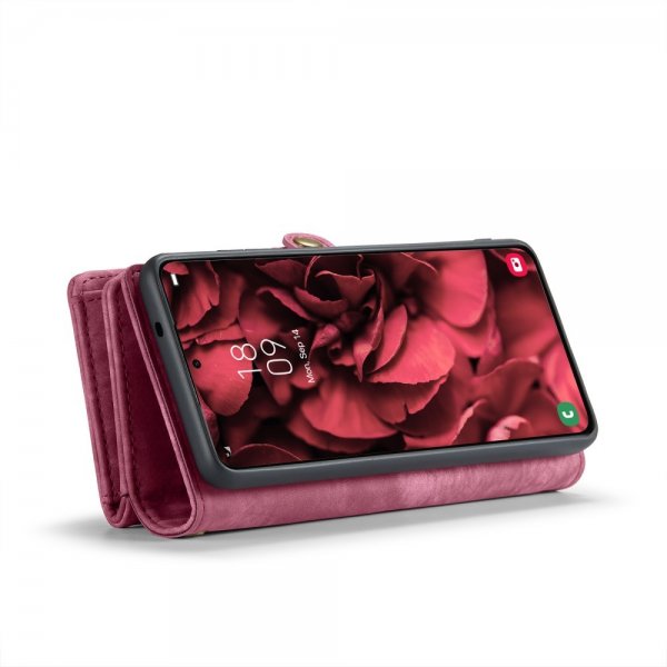 CaseMe Samsung Galaxy S24 Plus Fodral 008 Series Löstagbart Skal Röd