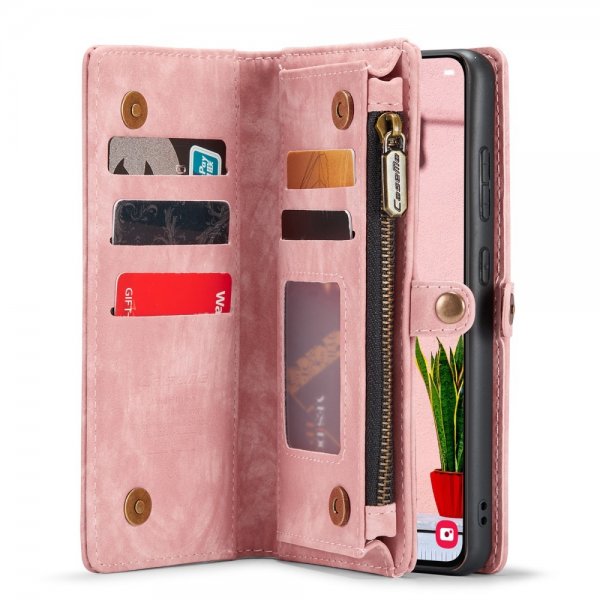 CaseMe Samsung Galaxy S24 Plus Fodral 008 Series Löstagbart Skal Rosa