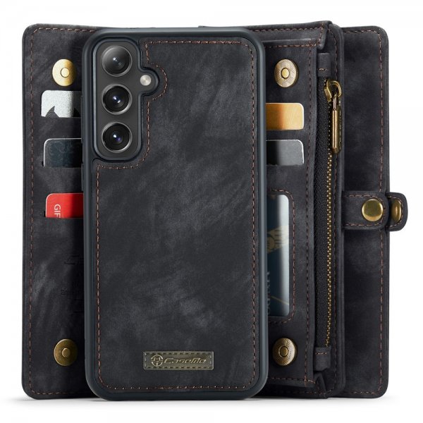 CaseMe Samsung Galaxy S24 Plus Fodral 008 Series Löstagbart Skal Svart