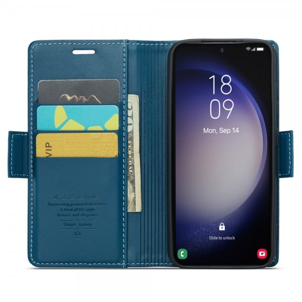 CaseMe Samsung Galaxy S24 Plus Fodral 023 Series Blå