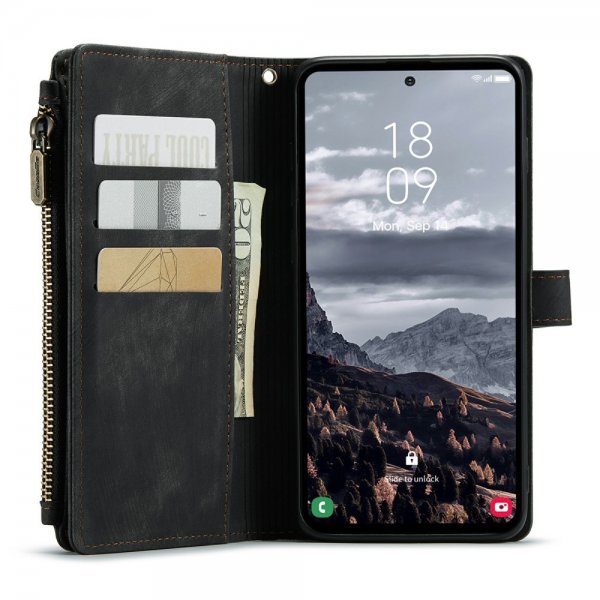 CaseMe Samsung Galaxy S24 Plus Fodral C30 Series Svart