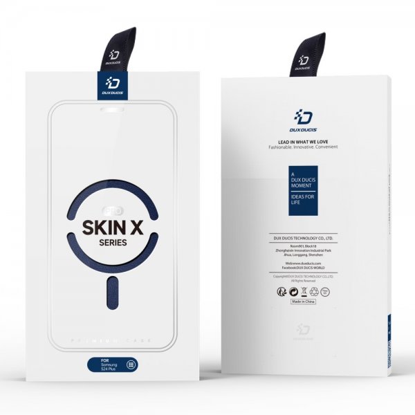 Dux Ducis Samsung Galaxy S24 Plus Fodral Skin X Pro Series Kickstand MagSafe Blå