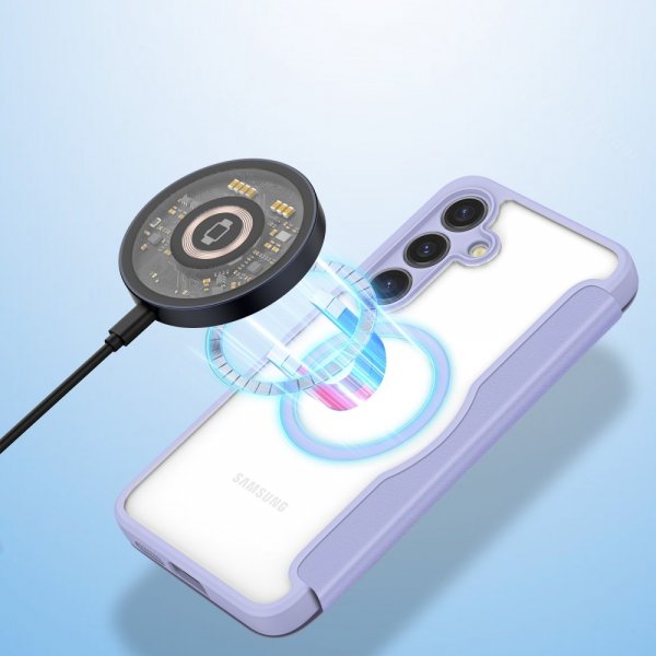 Dux Ducis Samsung Galaxy S24 Plus Fodral Skin X Pro Series MagSafe Lila