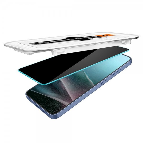 Spigen Samsung Galaxy S24 Plus/Galaxy S25 Plus Skärmskydd GLAS.tR EZ Fit Privacy 2-pack