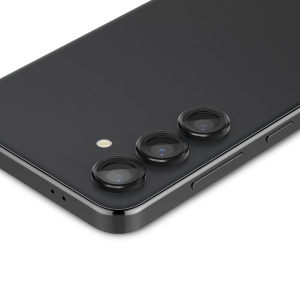 Spigen Samsung Galaxy S24 Plus Kameraskydd GLAS.tR EZ Fit Optik Pro 2-pack Svart