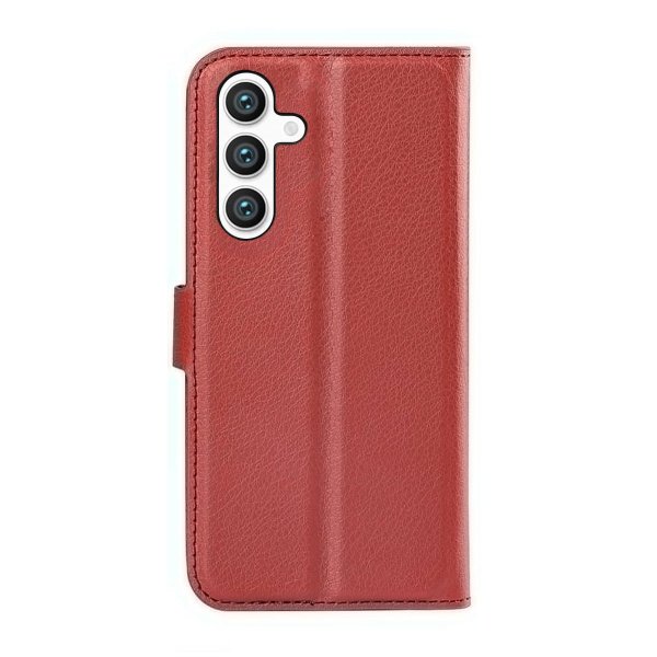 Samsung Galaxy S24 Plus Fodral med Stativ Brun