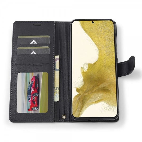 Nordic Covers Samsung Galaxy S24 Plus/S25 Plus Fodral med avtagbart MagSafe-skal Raven Black