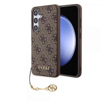 Guess Samsung Galaxy S24 Plus Skal 4G Charm Brun