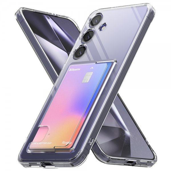 Ringke Samsung Galaxy S24 Plus Skal Fusion Card Clear