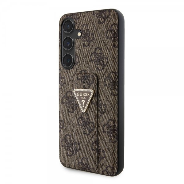 Guess Samsung Galaxy S24 Plus Skal Grip Stand Function Brun