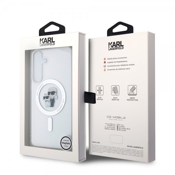 Karl Lagerfeld Samsung Galaxy S24 Plus Skal Ikonik MagSafe Transparent