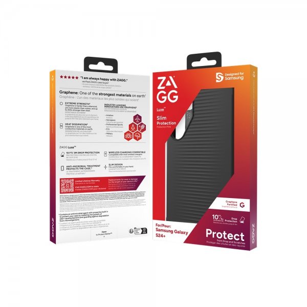 ZAGG Samsung Galaxy S24 Plus Skal Luxe Svart