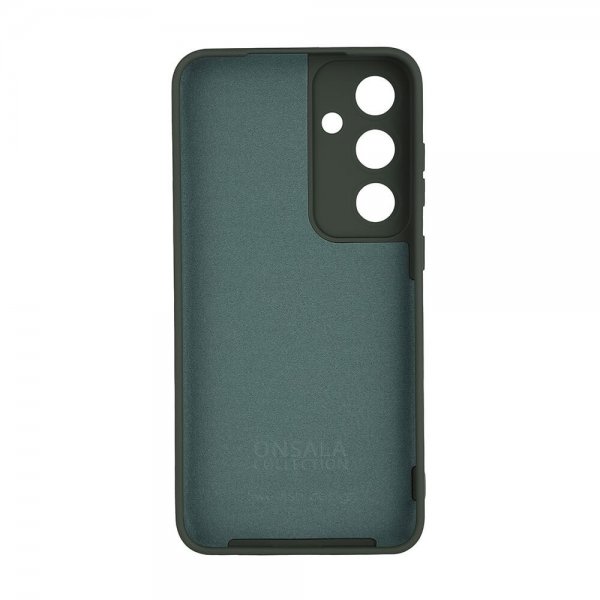 Onsala Samsung Galaxy S24 Plus Skal Silikon Olive Green