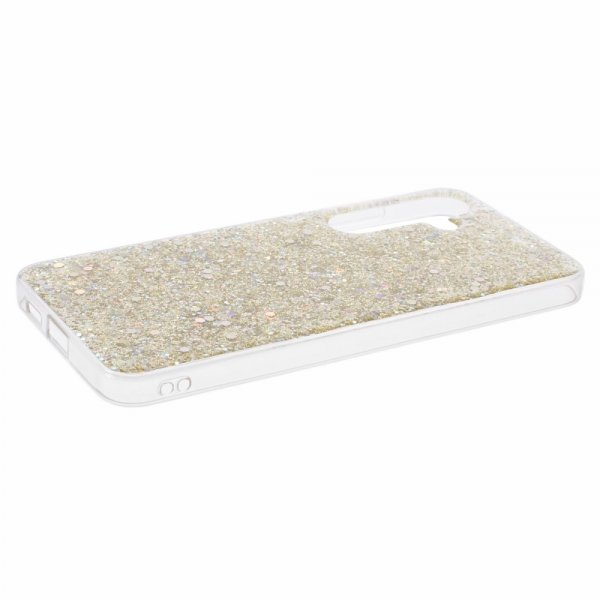 Nordic Covers Samsung Galaxy S24 Plus Skal Sparkle Series Citrine Gold
