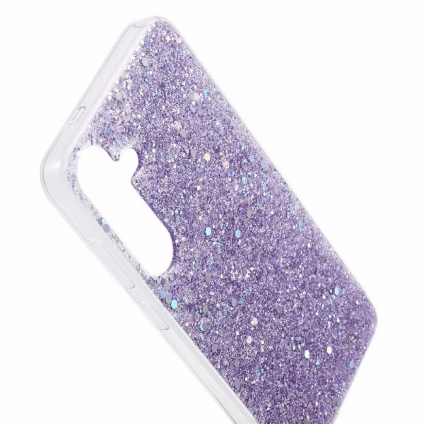 Nordic Covers Samsung Galaxy S24 Plus Skal Sparkle Series Lilac Purple