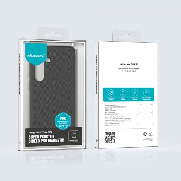 Nillkin Samsung Galaxy S24 Plus Skal Super Frosted Shield Pro MagSafe Svart