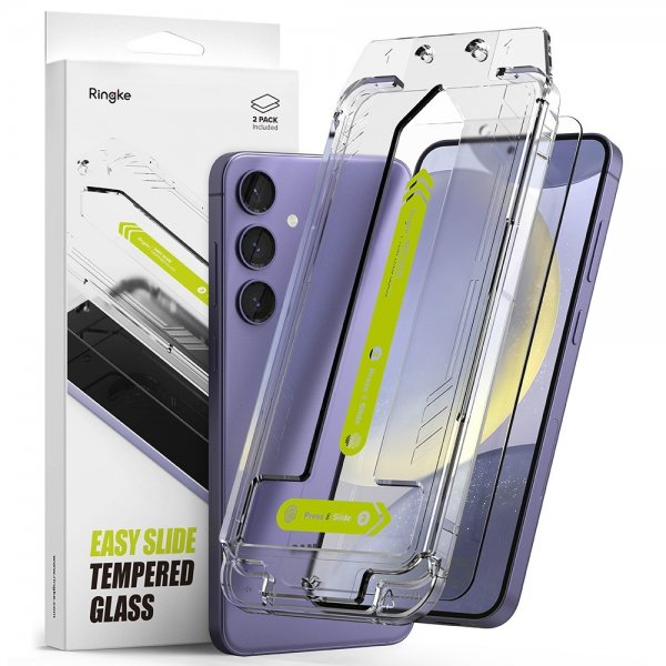 Ringke Samsung Galaxy S24 Plus Skärmskydd Easy Slide 2-pack