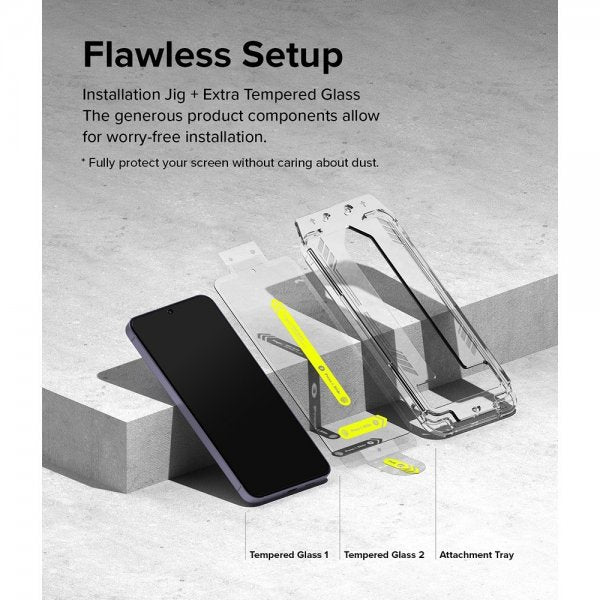 Ringke Samsung Galaxy S24 Plus Skärmskydd Easy Slide 2-pack