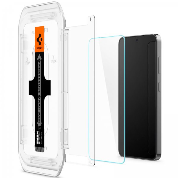 Spigen Samsung Galaxy S24 Plus/Galaxy S25 Plus Skärmskydd GLAS.tR EZ Fit 2-pack