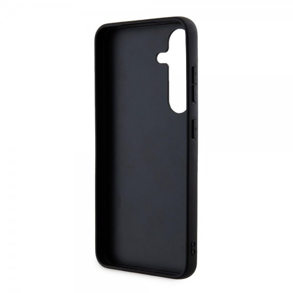 Guess Samsung Galaxy S24 Skal 4G Metal Logo Svart