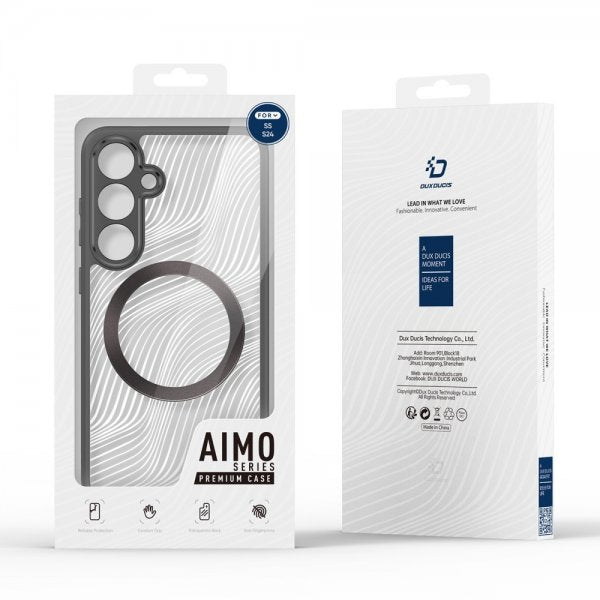 Dux Ducis Samsung Galaxy S24 Skal Aimo Series MagSafe Svart