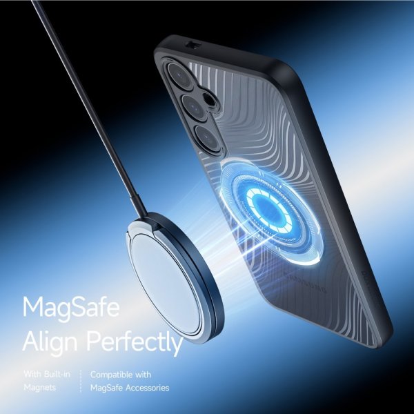 Dux Ducis Samsung Galaxy S24 Skal Aimo Series MagSafe Svart