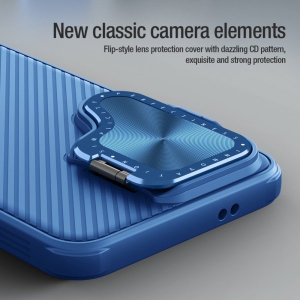 Nillkin Samsung Galaxy S24 Skal CamShield Prop MagSafe Blå