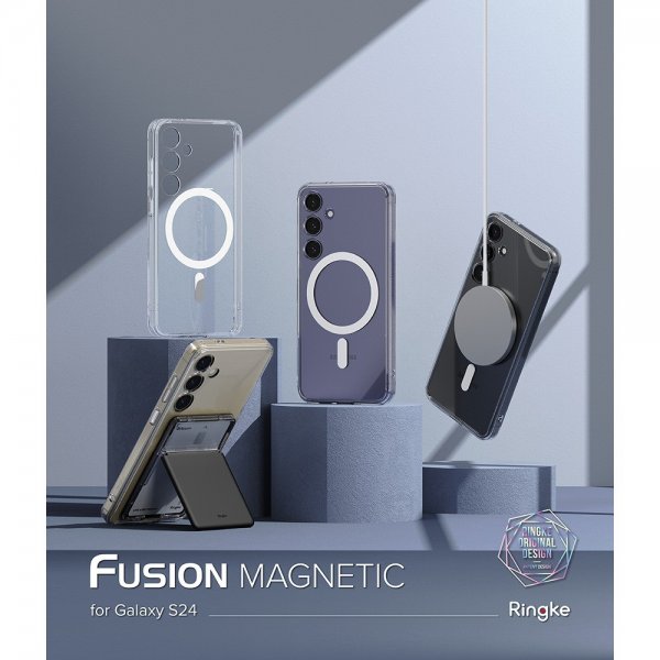 Ringke Samsung Galaxy S24 Skal Fusion Magnetic Clear