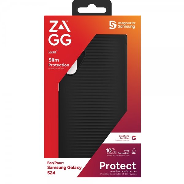 ZAGG Samsung Galaxy S24 Skal Luxe Svart