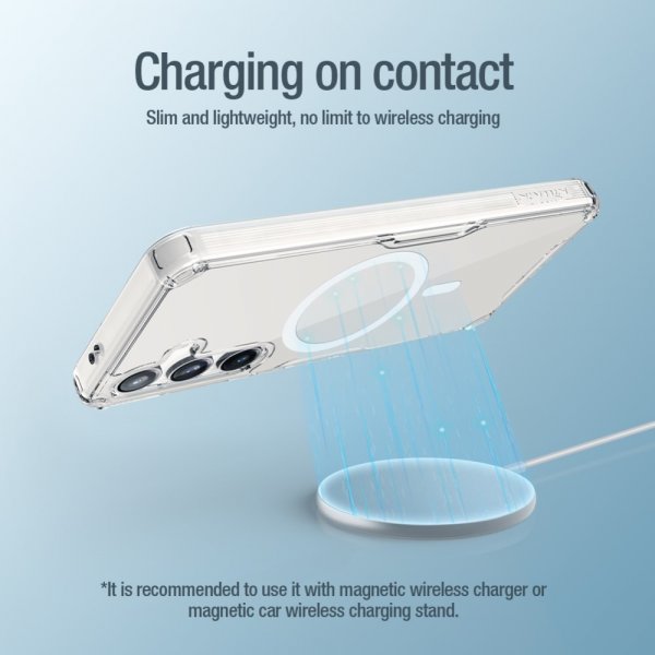 Nillkin Samsung Galaxy S24 Skal Nature Pro Series MagSafe Transparent