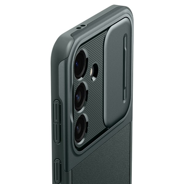 Spigen Samsung Galaxy S24 Skal Optik Armor Abyss Green