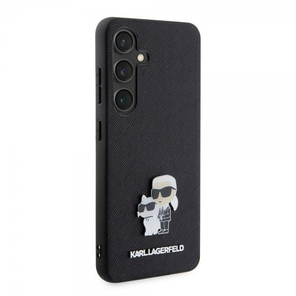 Karl Lagerfeld Samsung Galaxy S24 Skal Saffiano Karl & Choupette Svart