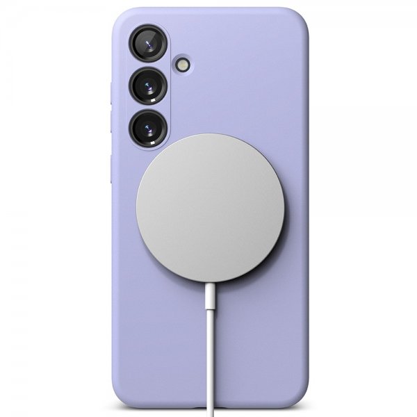 Ringke Samsung Galaxy S24 Skal Silicone Magnetic Lavender